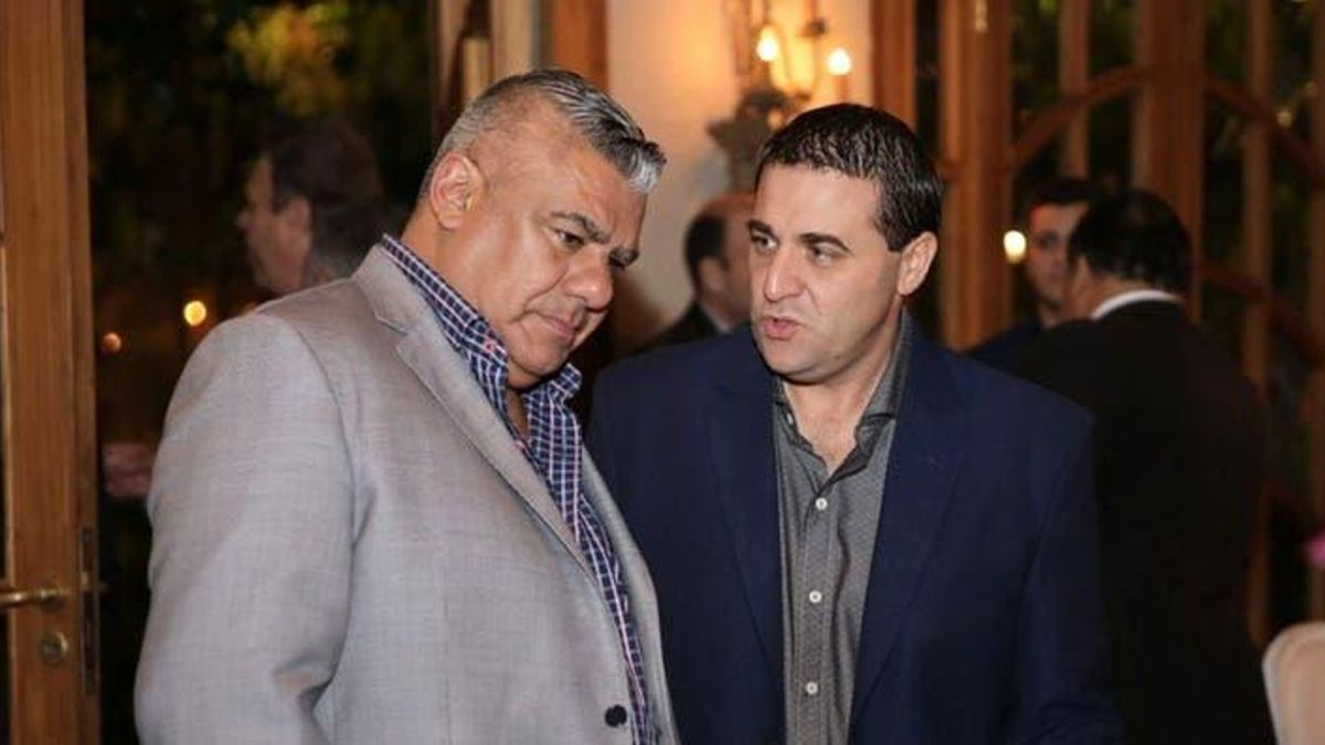 Chiqui Tapia y Pablo Toviggino.&nbsp;