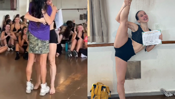 La emoción de una bailarina de la región becada para estudiar en Estados Unidos