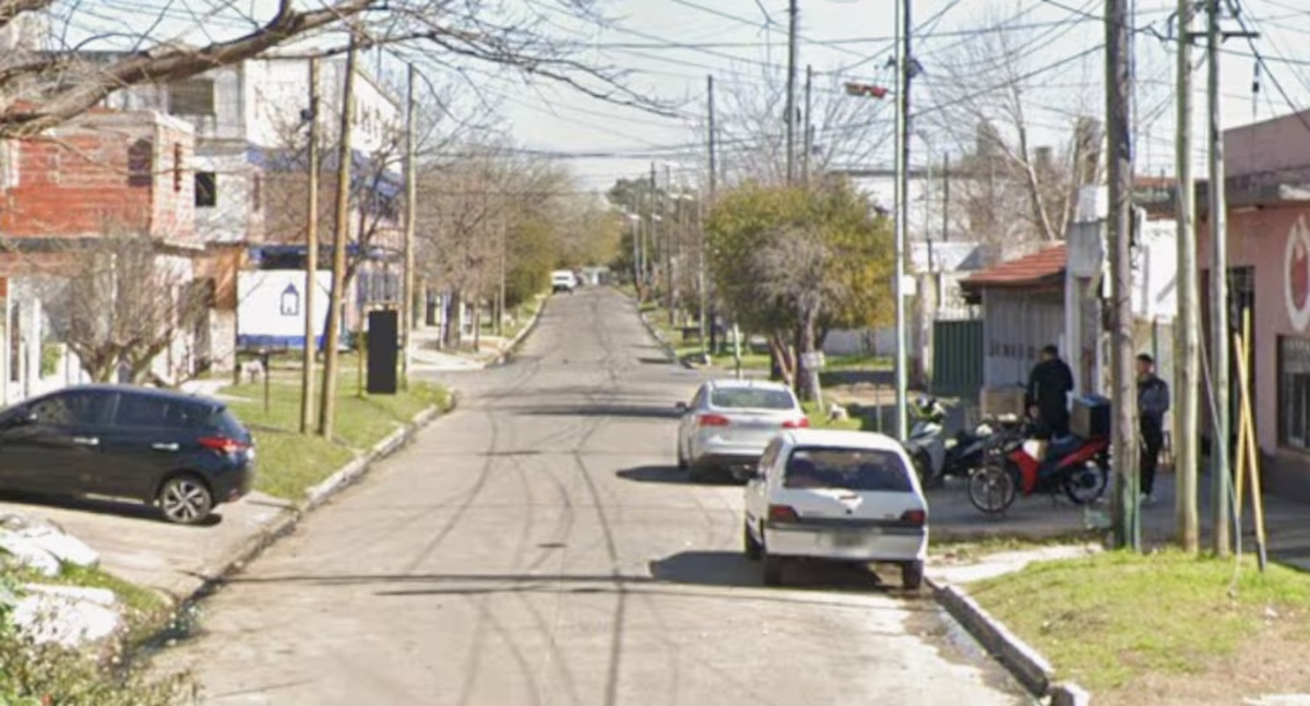 Lugar en donde sucedió el crimen en Lomas de Zamora. Lugar en donde sucedió el crimen en Lomas de Zamora.