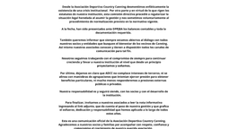 canning: adcc nego la existencia de una crisis institucional