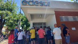 protesta de vecinos de san vicente contra edesur: no dan respuesta