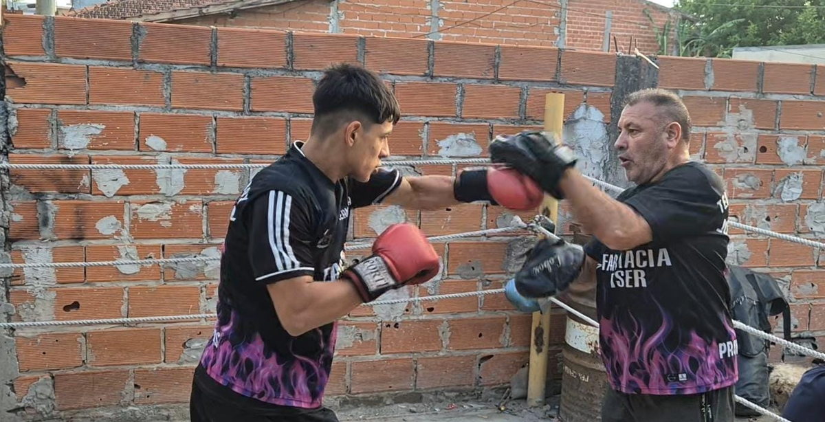 Atila Díaz viene de ganar una pelea en Chascomús. Atila Díaz viene de ganar una pelea en Chascomús.