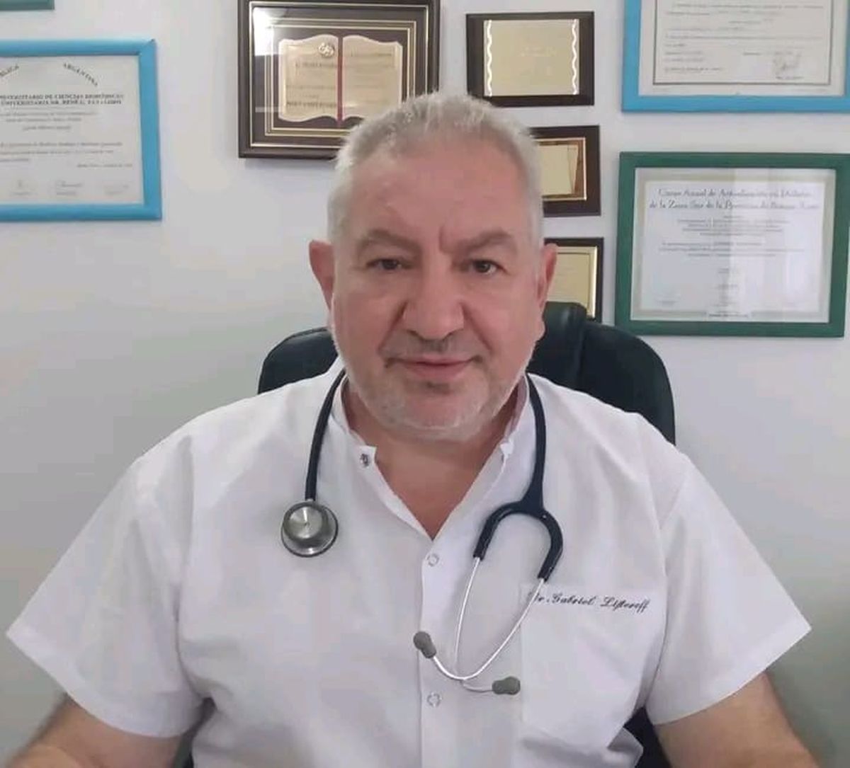 Gabriel Lijteroff, jefe de diabetología del Hospital Santamarina.  