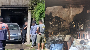 Lomas: dos dotaciones de Bomberos trabajaron para controlar el incendio de una vivienda