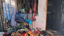 incendio en una vivienda de monte grande: no hubo heridos