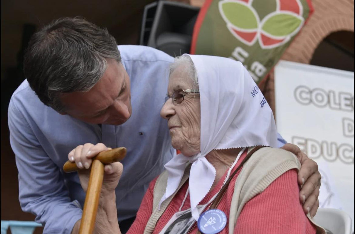 Aída Bogó de Sarti fue declarada ciudadana ilustre de Esteban Echeverría en 2017.