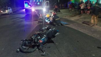 Choque en Burzaco sobre la avenida Espora: dos heridos