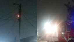 Almirante Brown: dos incendios en postes de luz alarmaron a vecinos de Glew