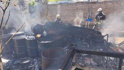 lomas de zamora: dos incendios en distintos puntos del distrito