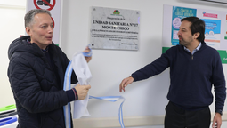 monte grande: gray junto a kreplak inauguraron obras de ampliacion y refaccion en la unidad sanitaria n° 17