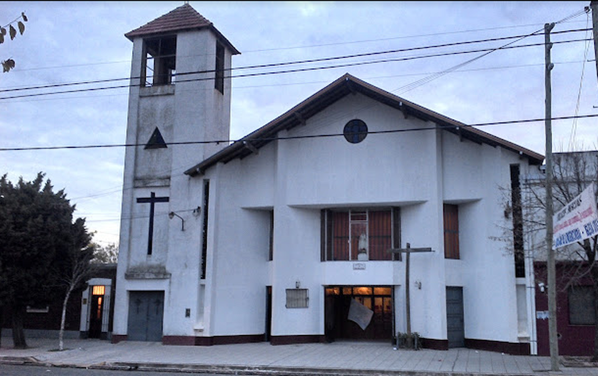 La Parroquia ubicada sobre la calle Portela en Lomas de Zamora de la que estaba a cargo el cura denunciado.