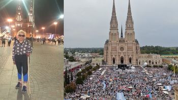 Peregrinación a Luján: la búsqueda detrás de la foto viral de una caminante