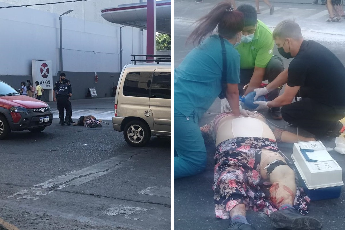 Monte Grande: una mujer de 72 años fue atropellada por un colectivo en pleno centro