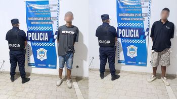 Dos detenidos por el robo de luminarias LED en Monte Grande