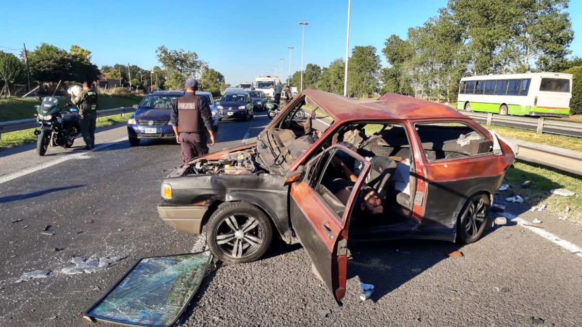 Un hombre falleció en un accidente fatal en la autopista Ezeiza-Cañuelas.