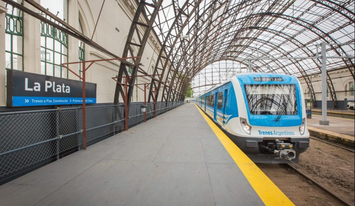 El ramal La Plata del tren Roca funcionará de forma limitada. 