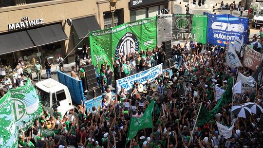 ATE anunció un paro nacional y marcha al Congreso contra la reforma laboral