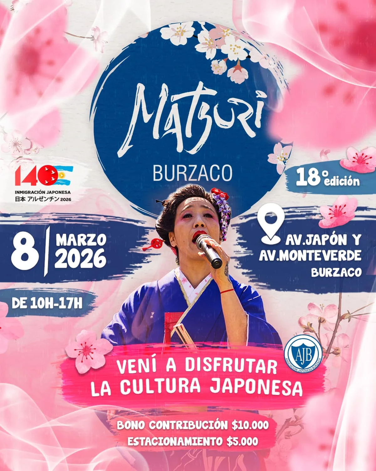 El festival se realizará el próximo 8 de marzo en Burzaco. 