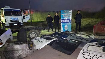 Allanamiento en un desarmadero de autos en Almirante Brown: dos detenidos