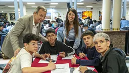 olimpiadas de matematicas en almirante brown: participan mas 170 estudiantes de secundarias