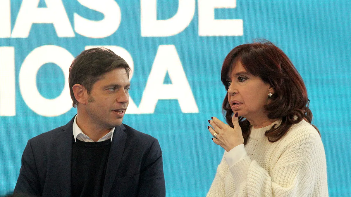 La encuesta también evaluó a Cristina Kirchner y a Axel Kicillof, cada vez más distanciados. 