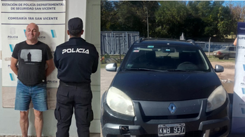 Detuvieron en San Vicente a un concejal de La Libertad Avanza: iba en un auto con pedido de secuestro