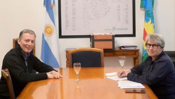 Esteban Echeverría: Fernando Gray se reunió con Flavia Terigi por obras de infraestructura en escuelas