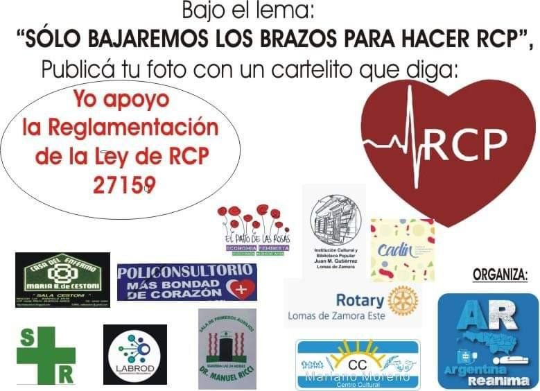 Instituciones de Lomas de Zamora se unen por la Ley de RCP.