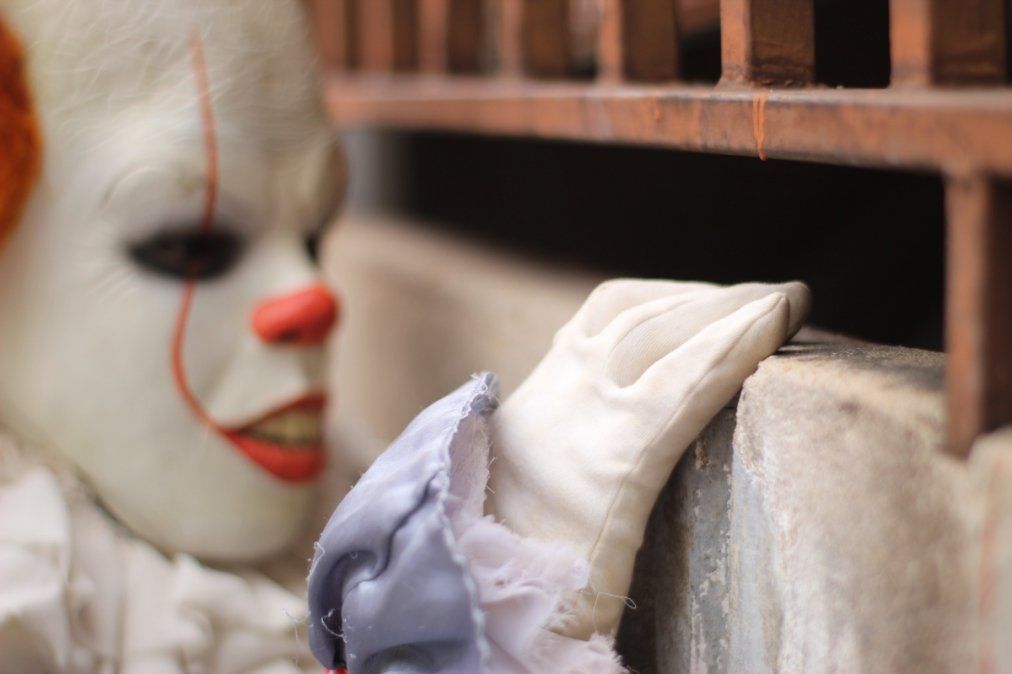 El payaso IT de Lanús en una entrevista con El Diario Sur. 