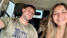 de la explosion al hogar: la historia de shelby, la perra adoptada tras la explosion en ezeiza