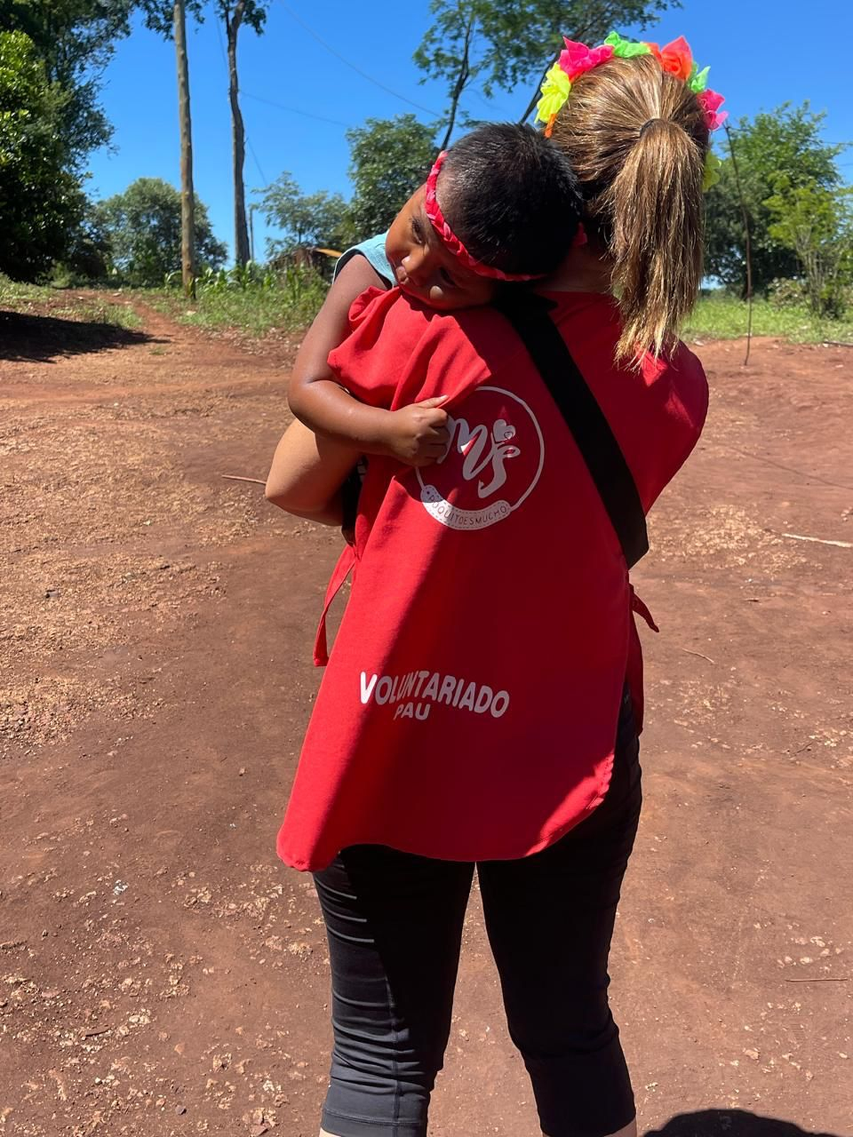 La organización en una de las visitas a Misiones.  