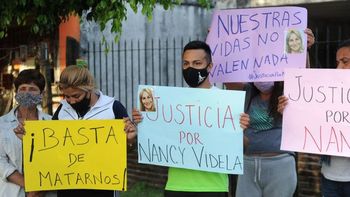 Lomas de Zamora: marcha por el femicidio de Nancy Videla luego de la liberación de uno de los acusados