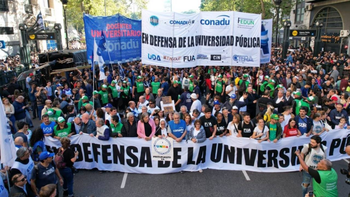 Universidades paralizadas: docentes y nodocentes exigen aplicación de la ley de financiamiento