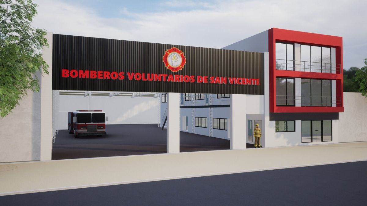 Las reformas incluyen ampliaciones del edificio ubicado a la derecha y del playón donde se guardan las unidades. Las reformas incluyen ampliaciones del edificio ubicado a la derecha y del playón donde se guardan las unidades.