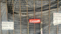 clausuraron el edificio de la ex galeria el cisne en pleno centro de monte grande