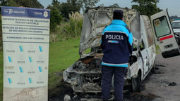 san vicente: incendio su camioneta para cobrar el seguro pero se quebro cuando hacia la denuncia