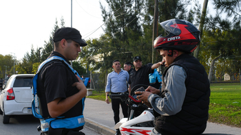 Debut de la Policía Municipal de San Vicente: el GPM realizó su primer operativo