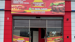 hamburguesas la plata abre una nueva sucursal en el jagüel