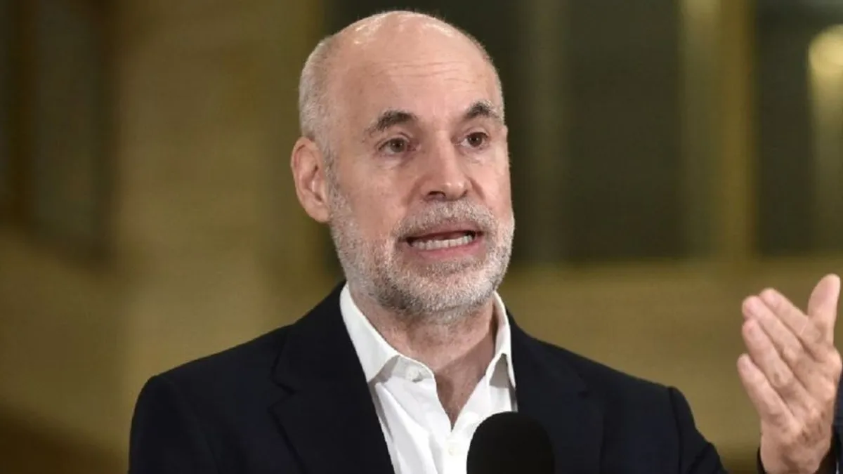 Horacio Rodríguez Larreta, uno de los precandidatos de Juntos por el Cambio.