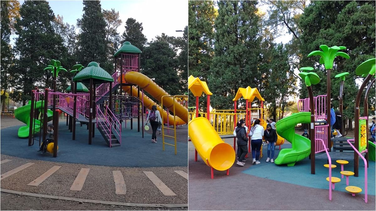 Así es la plaza en honor a Joaquín Stefanizzi, el nene electrodependiente de Lomas de Zamora.