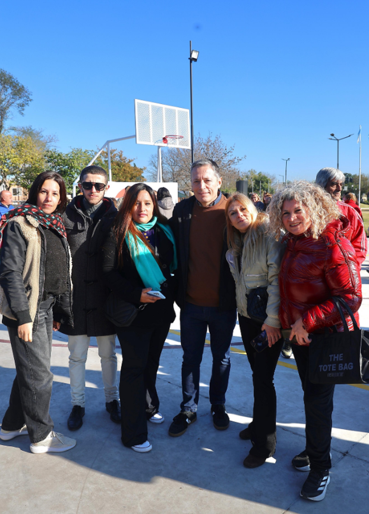 Durante el acto, el intendente Fernando Gray recorrió el lugar.