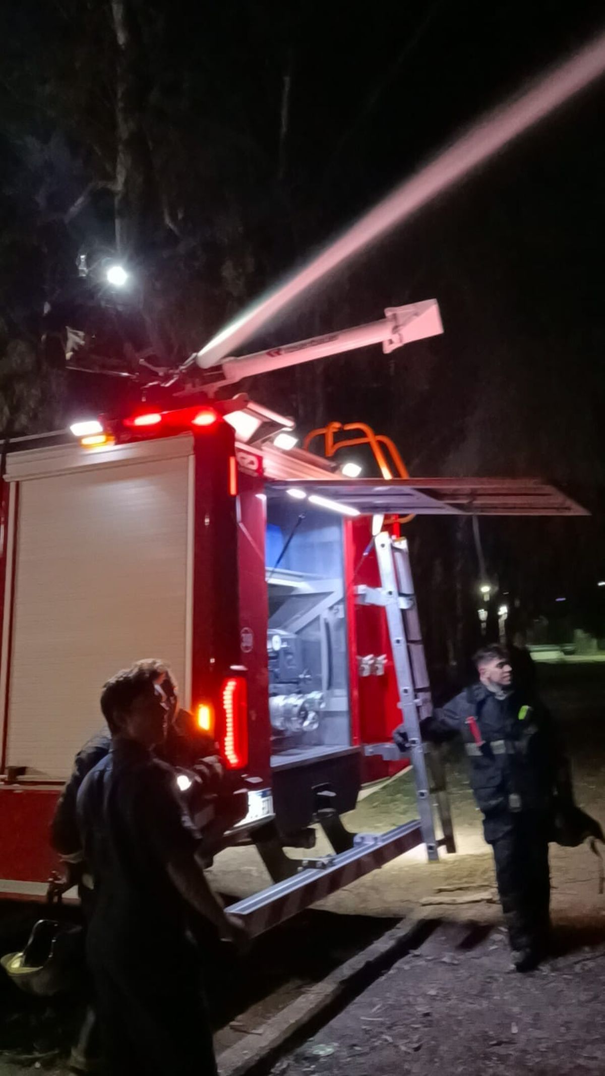 Susto por un incendio en el predio de la Universidad de Lomas