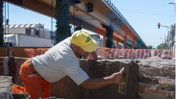Puente Arenas: extienden obras sobre la Avenida Raúl Alfonsín en Gerli