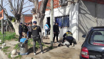 Allanamiento en Burzaco: vendía droga frente a una escuelita de fútbol y lo detuvieron.
