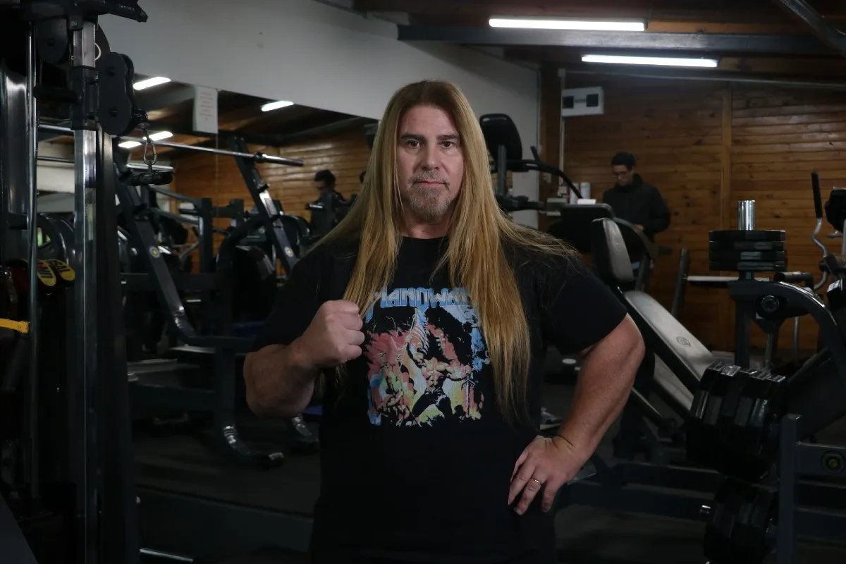 Vicente Viloni dirige un gimnasio ubicado en Barrio Uno. 