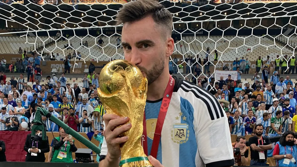 El oriundo de Rafael Calzada fue figura en Qatar 2022. El oriundo de Rafael Calzada fue figura en Qatar 2022.
