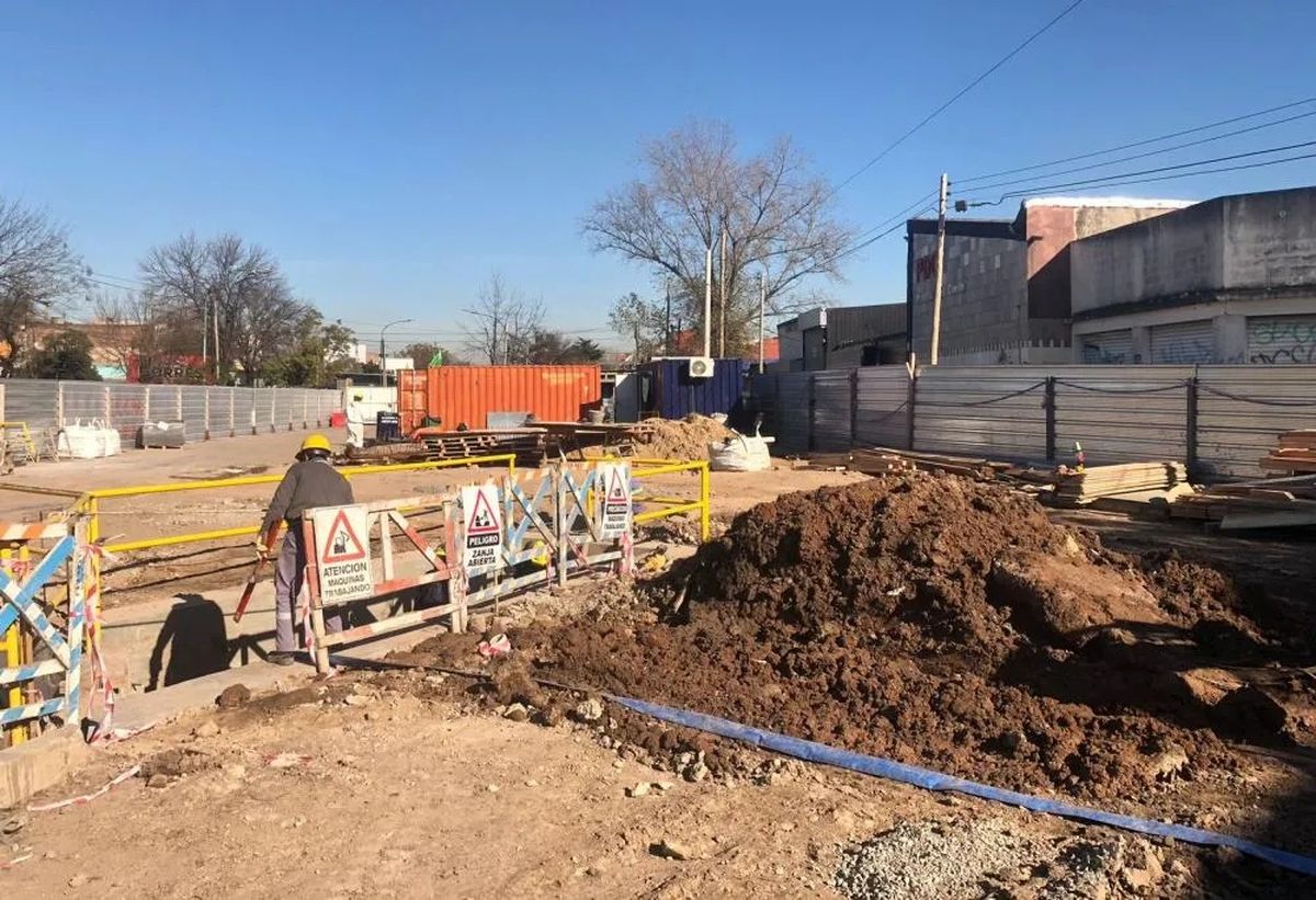 Las obras en San José, Lomas de Zamora.  