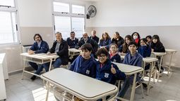 almirante brown: inauguraron las obras de ampliacion de la escuela tecnica n° 4