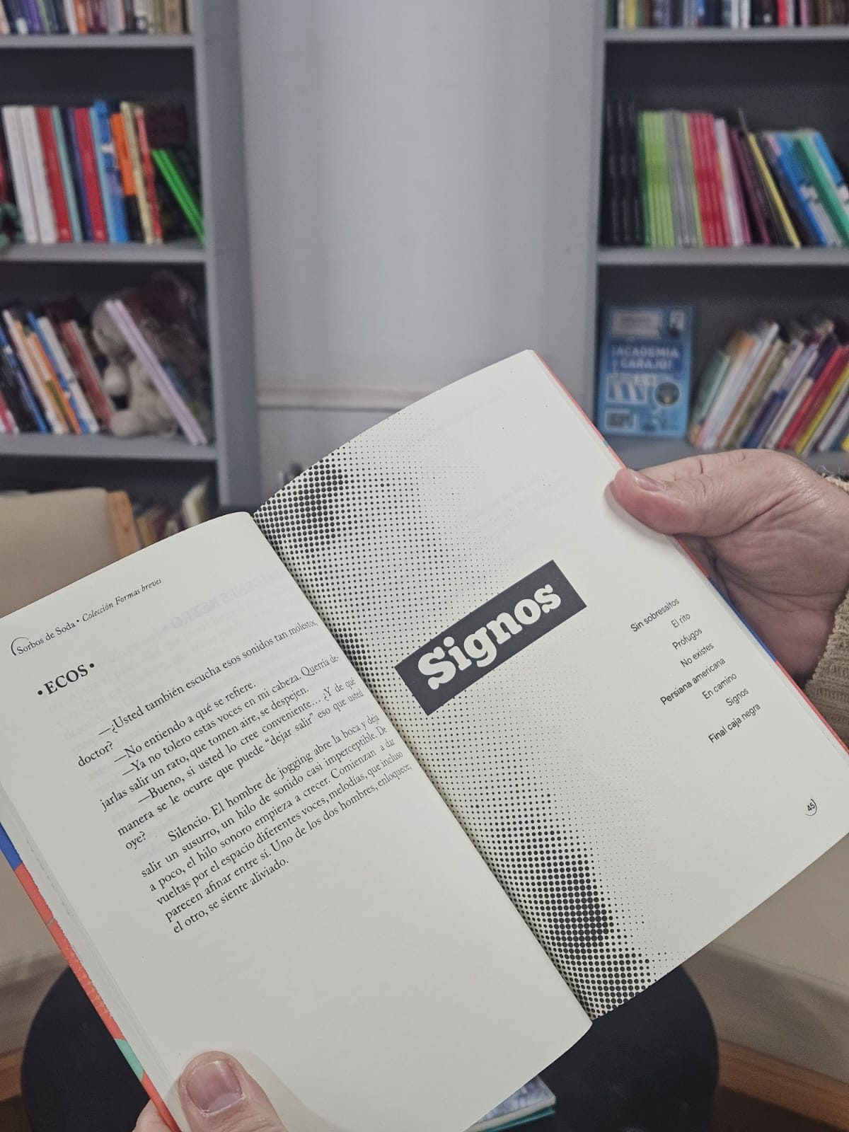 “Sorbos de Soda” es el segundo libro publicado por el vecino. 