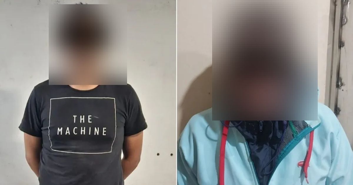 Los dos detenidos tras el asesinato del joven en Lomas de Zamora.